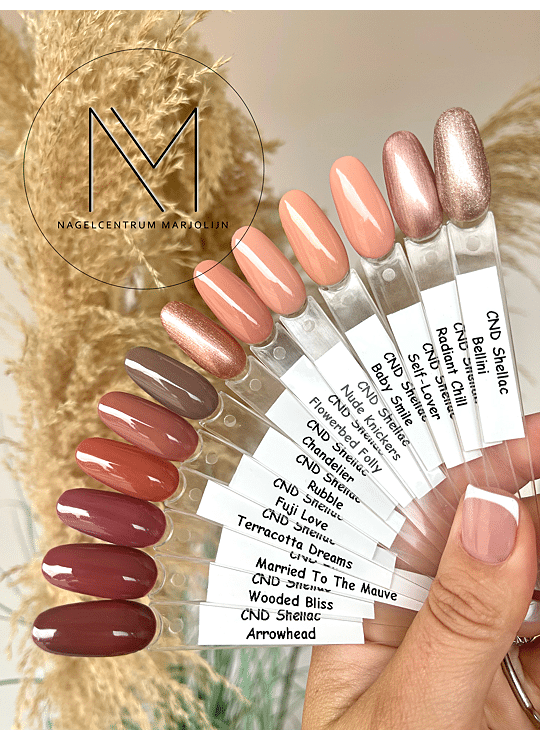 Nude Knickers CND Shellac